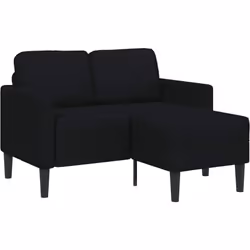 Questo divano a 2 posti a forma di L con chaise longue combina stile e comfort e sarà un'aggiunta senza tempo ai tuoi interni ...