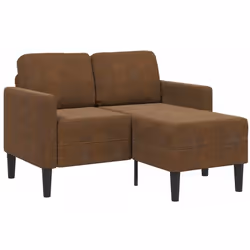 Questo divano a 2 posti a forma di L con chaise longue combina stile e comfort e sarà un'aggiunta senza tempo ai tuoi interni ...