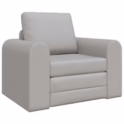 vidaXL Divano letto Grigio nuvola 98 x 71 x 83 cm Tessuto - Vista aggiuntiva 2
