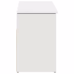 VidaXL 859136 scarpiera Bianco - Vista aggiuntiva 5