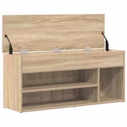 VidaXL 859138 scarpiera Quercia Sonoma - Vista aggiuntiva 7