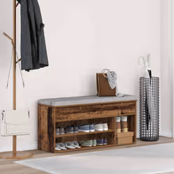 VidaXL 859143 scarpiera Legno - Vista aggiuntiva 3