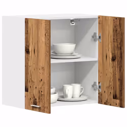 vidaXL Pensile da Cucina “Lyon” Legno Antico 60x31x60 cm - Vista aggiuntiva 3