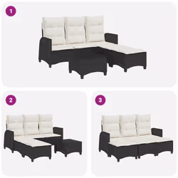 VidaXL 3328638 set mobili da esterno - Vista aggiuntiva 8