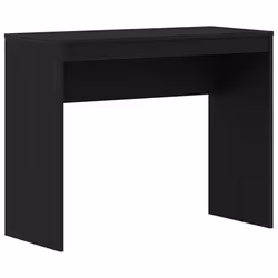 vidaXL Scrivania Rovere Nero 90x40x72 cm Legno ingegnerizzato - Vista aggiuntiva 2