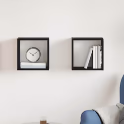 Queste mensole a cubo da parete, caratterizzate da un design funzionale, sono pensate per essere il punto focale del vostro s ...
