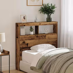 VidaXL 863125 testiera e pedana Legno - Vista aggiuntiva 4