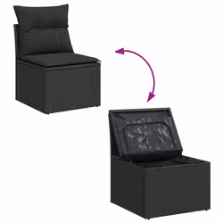 VidaXL 3325301 set mobili da esterno - Vista aggiuntiva 7