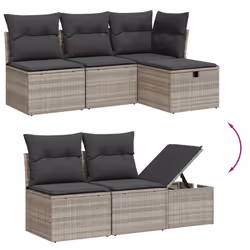 VidaXL 3325388 set mobili da esterno - Vista aggiuntiva 3