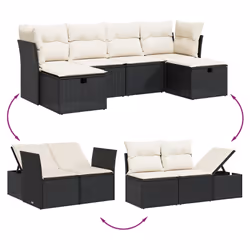 VidaXL 3325622 set mobili da esterno - Vista aggiuntiva 3