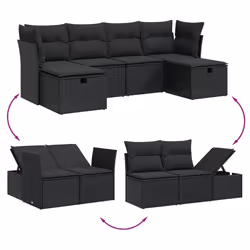 VidaXL 3325721 set mobili da esterno - Vista aggiuntiva 3