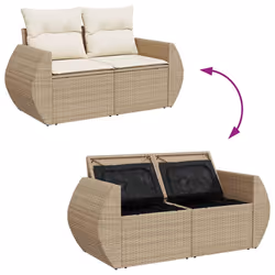 VidaXL 3325838 set mobili da esterno - Vista aggiuntiva 8