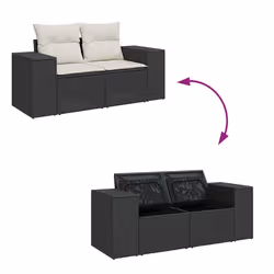 VidaXL 3325864 set mobili da esterno - Vista aggiuntiva 8