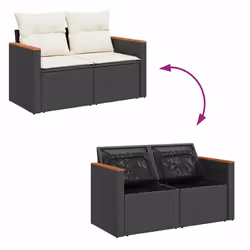 VidaXL 3325892 set mobili da esterno - Vista aggiuntiva 7