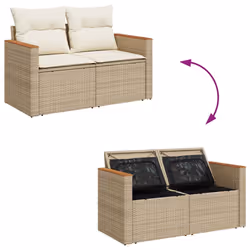VidaXL 3325943 set mobili da esterno - Vista aggiuntiva 6