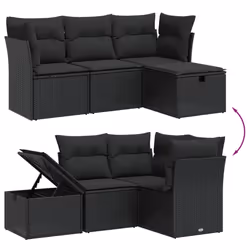 VidaXL 3325947 set mobili da esterno - Vista aggiuntiva 4