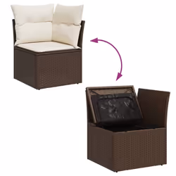 VidaXL 3326104 set mobili da esterno - Vista aggiuntiva 6