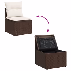 VidaXL 3326104 set mobili da esterno - Vista aggiuntiva 7