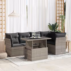 VidaXL 3326161 set mobili da esterno Grigio scuro - Vista aggiuntiva 2