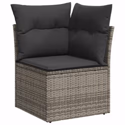 VidaXL 3326161 set mobili da esterno Grigio scuro - Vista aggiuntiva 4
