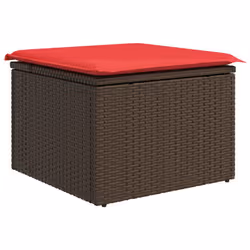 VidaXL 3326215 set mobili da esterno Rosso - Vista aggiuntiva 6