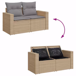VidaXL 3326240 set mobili da esterno - Vista aggiuntiva 7