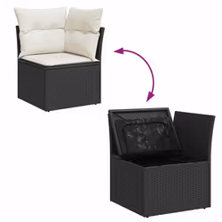 VidaXL 3326387 set mobili da esterno - Vista aggiuntiva 8