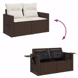 VidaXL 3326464 set mobili da esterno - Vista aggiuntiva 8