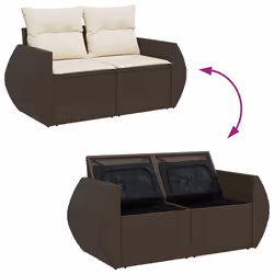 VidaXL 3326634 set mobili da esterno - Vista aggiuntiva 7