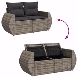 VidaXL 3326701 set mobili da esterno - Vista aggiuntiva 7
