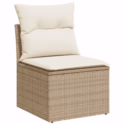 VidaXL 3326709 set mobili da esterno Crema, Bianco - Vista aggiuntiva 4
