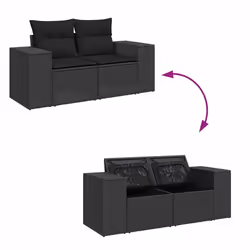 VidaXL 3326726 set mobili da esterno - Vista aggiuntiva 6