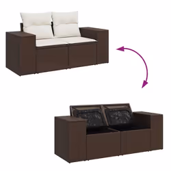 VidaXL 3326814 set mobili da esterno - Vista aggiuntiva 7