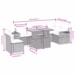 VidaXL 3327156 set mobili da esterno - Vista aggiuntiva 3