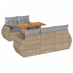 VidaXL 3327216 set mobili da esterno