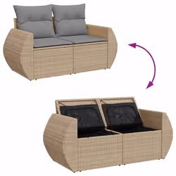 VidaXL 3327251 set mobili da esterno - Vista aggiuntiva 8