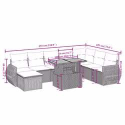 VidaXL 3327301 set mobili da esterno - Vista aggiuntiva 3