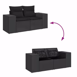 VidaXL 3327331 set mobili da esterno - Vista aggiuntiva 7