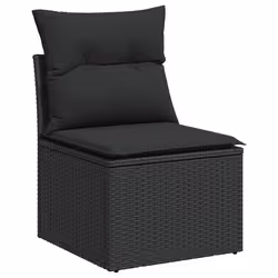 VidaXL 3327422 set mobili da esterno Nero - Vista aggiuntiva 3