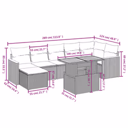 VidaXL 3327517 set mobili da esterno - Vista aggiuntiva 3