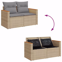 VidaXL 3327538 set mobili da esterno - Vista aggiuntiva 7