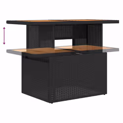VidaXL 3327548 set mobili da esterno Nero - Vista aggiuntiva 7