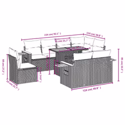 VidaXL 3327611 set mobili da esterno - Vista aggiuntiva 3