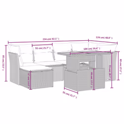 VidaXL 3327977 set mobili da esterno - Vista aggiuntiva 4