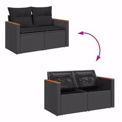 VidaXL 3328105 set mobili da esterno - Vista aggiuntiva 7