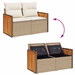 VidaXL 3328150 set mobili da esterno - Vista aggiuntiva 8