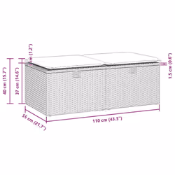 VidaXL 3328669 set mobili da esterno - Vista aggiuntiva 7