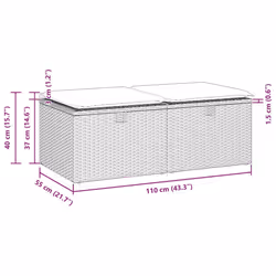 VidaXL 3328672 set mobili da esterno - Vista aggiuntiva 7