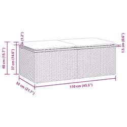 VidaXL 3328685 set mobili da esterno - Vista aggiuntiva 6