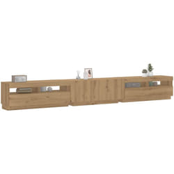 Vidaxl - Mobile Porta tv con led Artigianale 300x35x40 cm Multistrato 8936